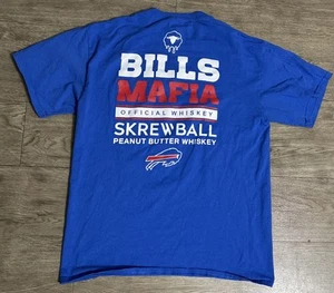 BUFFALO BILLS Skrewball T-SHIRT SIZE M - Picture 1 of 6