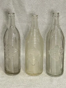 Orange Crush 24, 26 & 28 Oz. Sodaflaschen mit Patent O.C. Getränke Cocheco - Bild 1 von 18