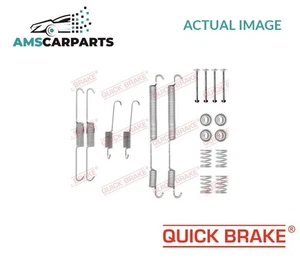 BRAKE DRUM SHOES FITTING KIT REAR 105-0753 QUICK BRAKE NEW OE REPLACEMENT - Picture 1 of 6