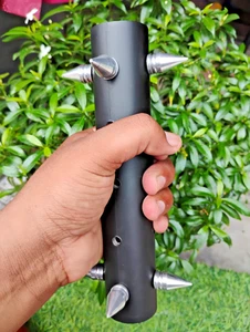 Mittelalter 8" Streitkolben tödliche Stachelkeule MASSIV Handarbeit Krieger Mittelalter SWH - Bild 1 von 8