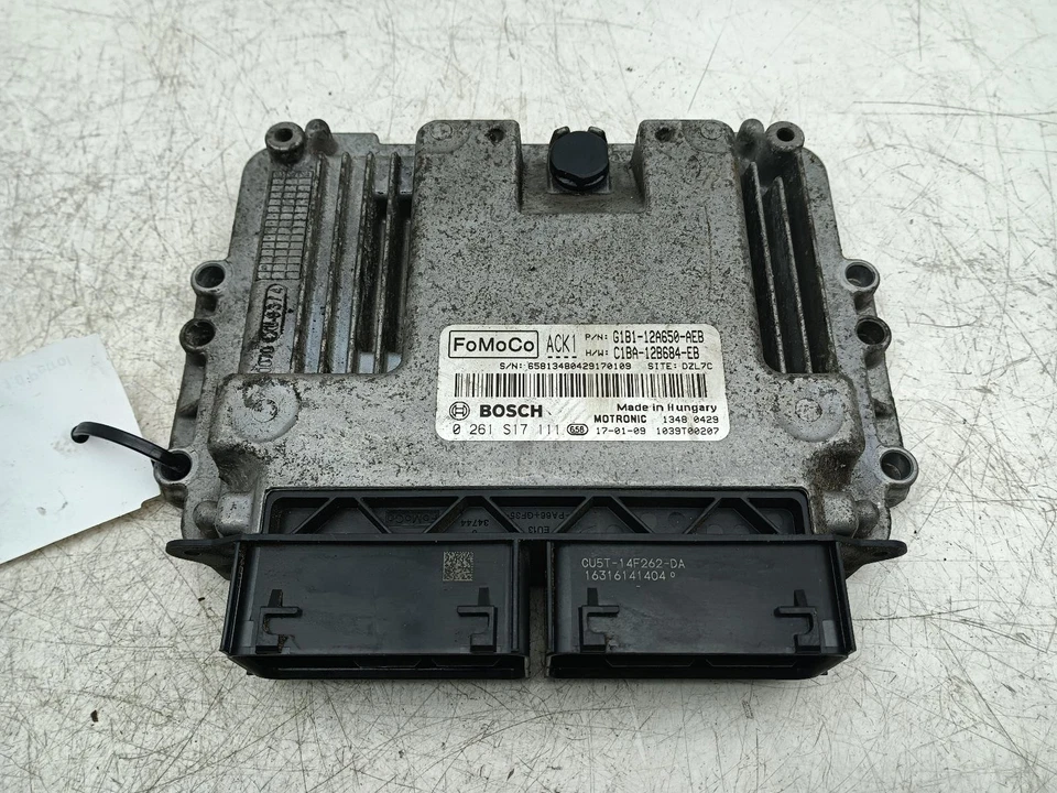 FORD FIESTA ENGINE CONTROL MODULE ECU G1B1-12A650-AEB MK7 2012-2018 - Image 1 of 4