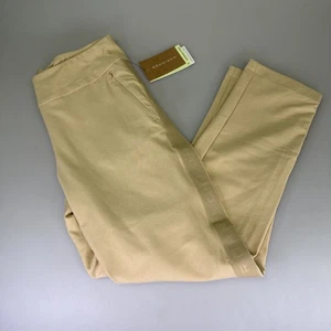 Rohnisch Golf Ladies Kay Ankle Pull On Golf Trousers In Desert Size 36 29” Waist - Picture 1 of 8