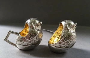 Ein sehr seltenes Silber Sahne & Zucker Set von Sampson & Morden, Chester 1906 - Bild 1 von 11