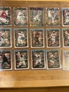 22 Card Lot Of 2024 Topps Holiday (4 Parallels, 19 Total RC) - Picture 1 of 4