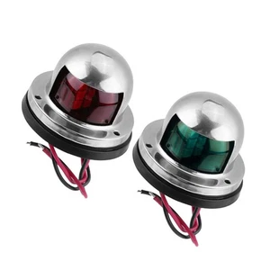 LED Navigation Tail Lights for Boats Waterproof IP65 Red Green - Bild 1 von 12