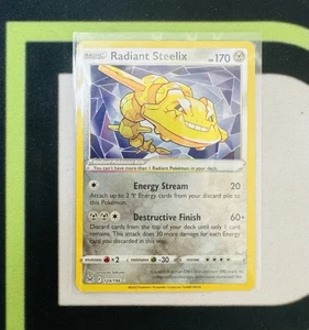 Radiant Steelix Radiant Rare SWSH11: Verlorener Ursprung 124/196 Pokemon - Bild 1 von 1