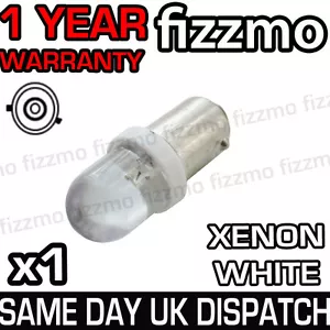 LED HID XENON WHITE SIDE LIGHT 433 434 H6W BAX9S OFFSET CAP UK FREE P&P - Picture 1 of 1