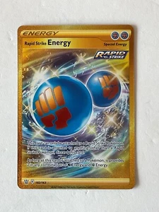 Rapid Strike Energy (Secret) 182/163 Swsh05: Kampfstile Holo - Bild 1 von 2