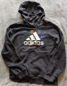 NWOT - Adidas - Long Sleeve - Color Pattern - Logo - Youth Size L - Hoodie - Picture 1 of 3