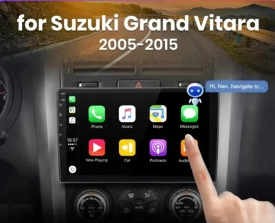 RADIO 2 DIN 9" PER SUZUKI GRAND VITARA ANDROID  BLUETOOTH USB 1/32 RDS WI-FI  - Immagine 1 di 3