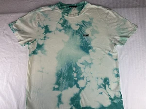 Obey Tie Dye Short Sleeve T-Shirt - Double Sided Graphics - Men's Adult X-Large - Picture 1 of 13
