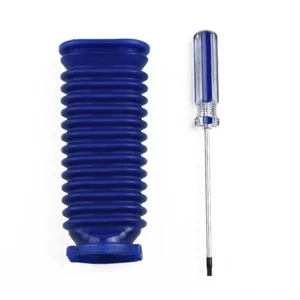 Pour Dyson V6/V7/V8/V10/V11/ DC74 tête de rouleau souple tuyau bleu fournitures - Picture 1 of 12