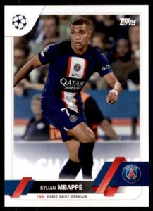 2022-23 Topps UEFA Club Competitions #100 Kylian Mbappe Paris Saint-Germain Card - Picture 1 of 2