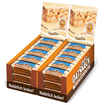 DAVINA (20,97 EUR/kg) Energy OatSnack, natürliche Riegel - 30x65g VANILLE