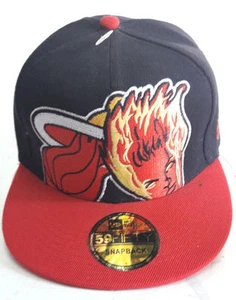 NBA Miami Heat Hat Gorra New Era 59 Fifty Snapback 2 Colores Tono Talla Única Nueva - Imagen 1 de 6