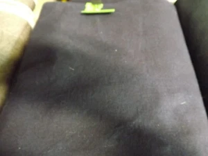 fabric by the yard 1piece is blue the other one is black originally was bought f - Picture 1 of 4