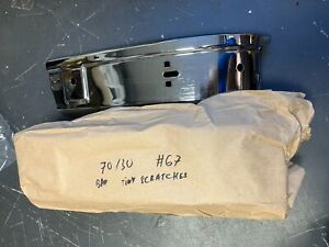 NOS BMW E30 SDN COUPE early model front right chrome euro conversion corner #67G