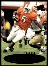 1999 Press Pass Edgerrin James Miami Hurricanes #6