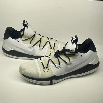 耐克 Kobe A.D. TB 促销 - AT3874 101 - 白色/黑色 - 尺码:18 - 正品全新 — 第 1/4 张图片