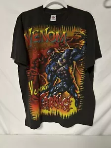 Venom Vs Carnage T-Shirt Mens Size Xl Single Stitch AOP 2 Sided Marvel Comics!! - Picture 1 of 7