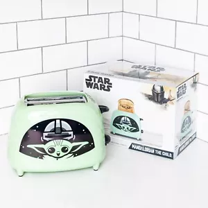 Star Wars The Mandalorian The Child 2-Slice Toaster - Toast Baby Yoda on Toast - Picture 1 of 7