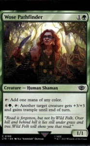 Wose Pathfinder - LTR 0190 - MTG Magic LOTR Lord of the Rings - Picture 1 of 2