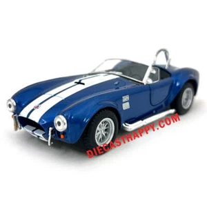 1965 Shelby Cobra 427 1:32 Scale Diecast Model in Blue by Kinsmart - Picture 1 of 5