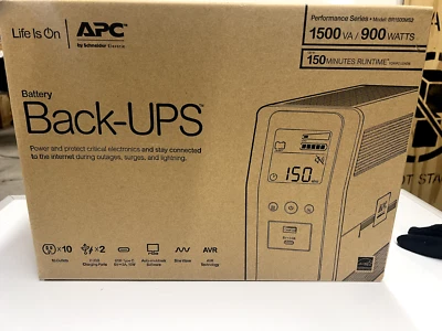 NEW - APC Back-UPS Pro BR1500MS2 Line Interactive Tower UPS, 1500VA/900W, - Image 1 of 3