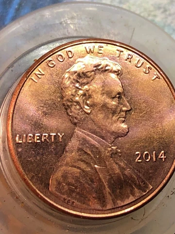 2014 lincoln 🔥cent🔥 ddo  🔥very good condition History treasure, Coin Cover