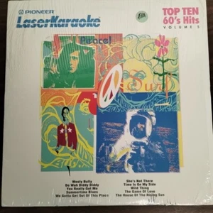 PIONEER Vintage Karaoke Laser Disc Music Vol5 Video Canta lungo anni 60 Pop Hits Rock - Foto 1 di 7