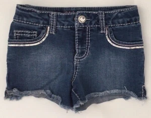 Girls Jeans Shorts XS 4/5 Girls First - Picture 1 of 6