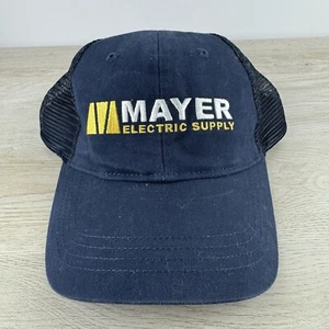 Gorra de béisbol Mayer Electric Supply azul ajustable talla adulto - Imagen 1 de 12