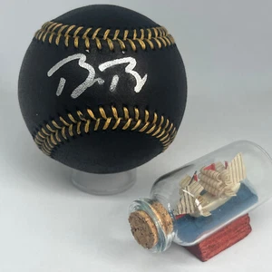 Buster Posey signed Rawlings OML Black Baseball JSA COA Giants HOF Auto A1396 - Picture 1 of 1