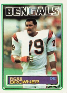 1983 Topps Football Ross Browner Cincinnati Bengals #234 - Picture 1 of 2
