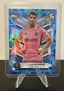 2024 Topps MLS Superstars Luis Suarez #9 Rare Ice Spot Inter Miami CF - Picture 1 of 2