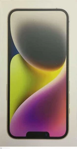 Original Apple Empty Box iPhone 14 Starlight (No accessories/No Manual) - Zdjęcie 1 z 3