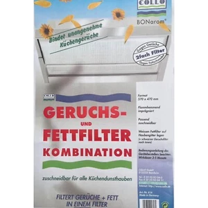 COLLO Geruchs- und Fettfilter-Kombination BONarom - 2fach Filter 570 x 470 mm - Bild 1 von 2