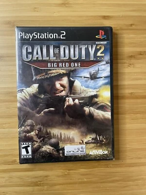 CALL OF DUTY 2: BIG RED ONE (PS2, 2005) Brand New Sealed - Image 1 of 4