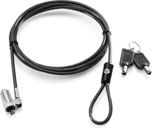 HP Ultraslim Keyed Cable Lock - Blokada kabla bezpieczeństwa - 1,8 m - Zdjęcie 1 z 2