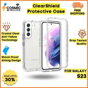 Funda protectora transparente a prueba de golpes para teléfono Samsung Galaxy S23 - Imagen 1 de 7