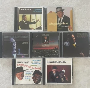 Frank Sinatra 7 CD Reprise set She Shot Me Down, LA Is My Lady, & Strings, Basie - Foto 1 di 1