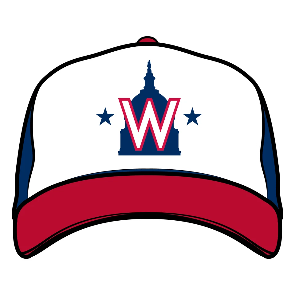 Washington Nationals Logo Car Truck Laptop Bumper Vinyl Die Cut Sticker Decal 07 - Image 1 of 1