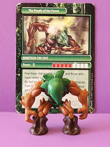 GORMITI Mimeticus The Fast 2" Action Figure w/ Card Playmates Cover