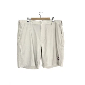 Game Guard Mens Outdoor Breathable Beige Embroidered Texas A&M Aggies Shorts 2X - Picture 1 of 7
