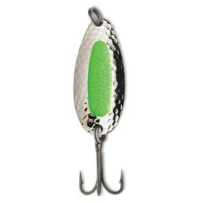 Inserto vintage Blue Fox Pixee 7/8 oz níquel/verde Foto 1 de 2