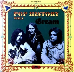Cream - Pop History Vol. 1 2LP 1970 (VG+/VG+) ' - Picture 1 of 1