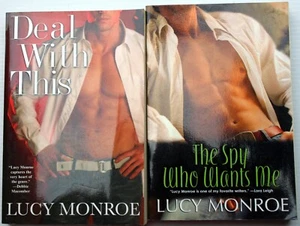 Set 2 Lucy Monroe romantische Spannung ANGEBOT DAMIT ~ DER SPION, DER MICH WILL Brava - Bild 1 von 4