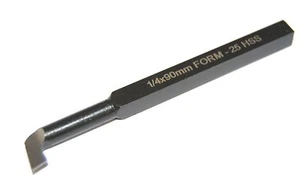 Mini Traditional HSS Lathe Boring Tool 1/4" Square (Ref: 133520) Unimat etc - Picture 1 of 1