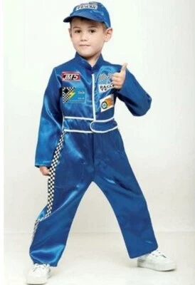 Pit Crew костюм размер большой 10-12 для детей, мальчика... совершенно новый... - Изображение 1 из 4