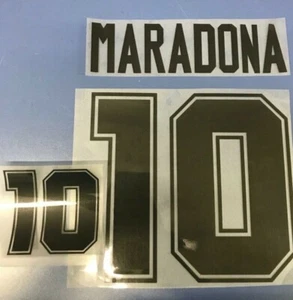kit maradona nr 10 x maglia argentina anni 90 nuovo - Foto 1 di 1